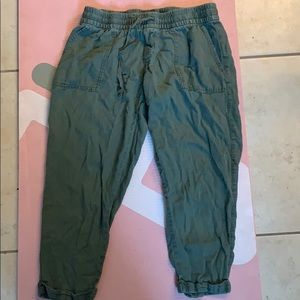 Dark green Capri pants